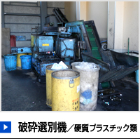 破砕選別機